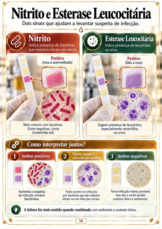 Nitrito e Esterase Leucocitária