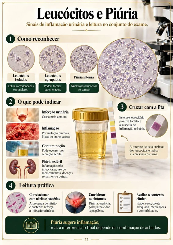 Leucócitos e Piúria