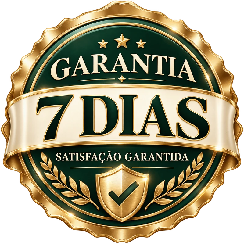 Selo de garantia de 7 dias