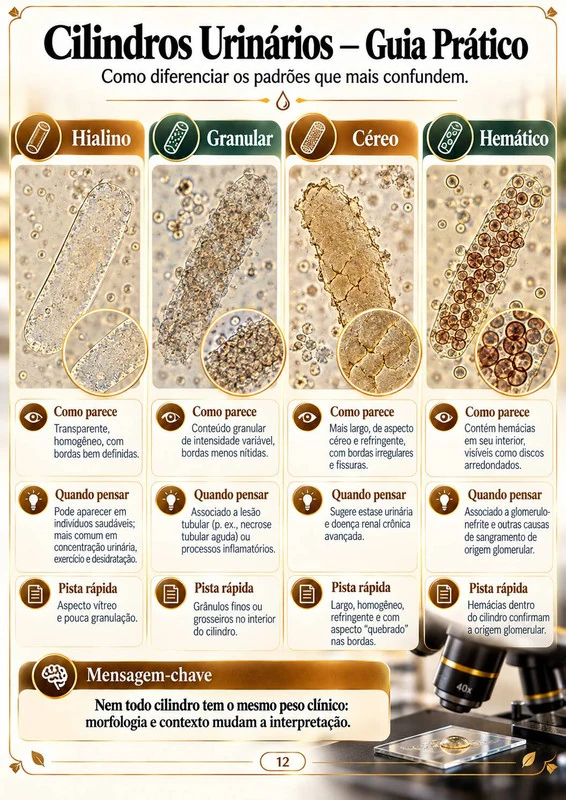 Cilindros Urinários — Guia Prático